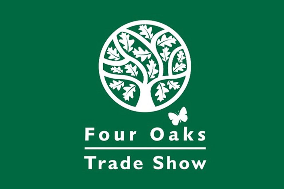Four oaks trade show logo