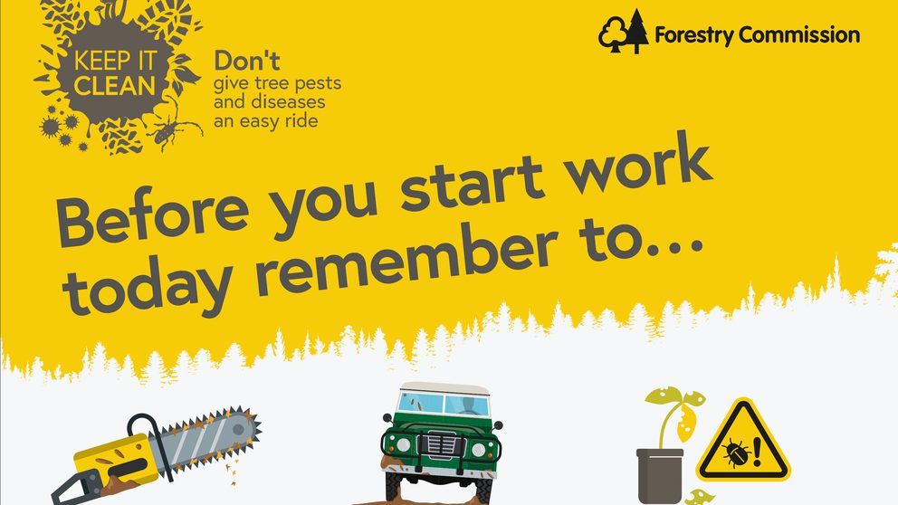 Keep it clean poster trade